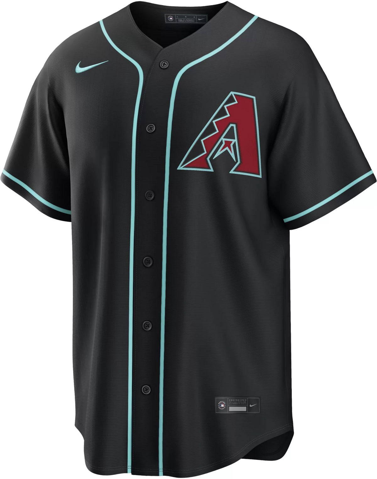 Nike Men's Arizona Diamondbacks Black Corbin Carroll #7 Alternate Replica Jersey