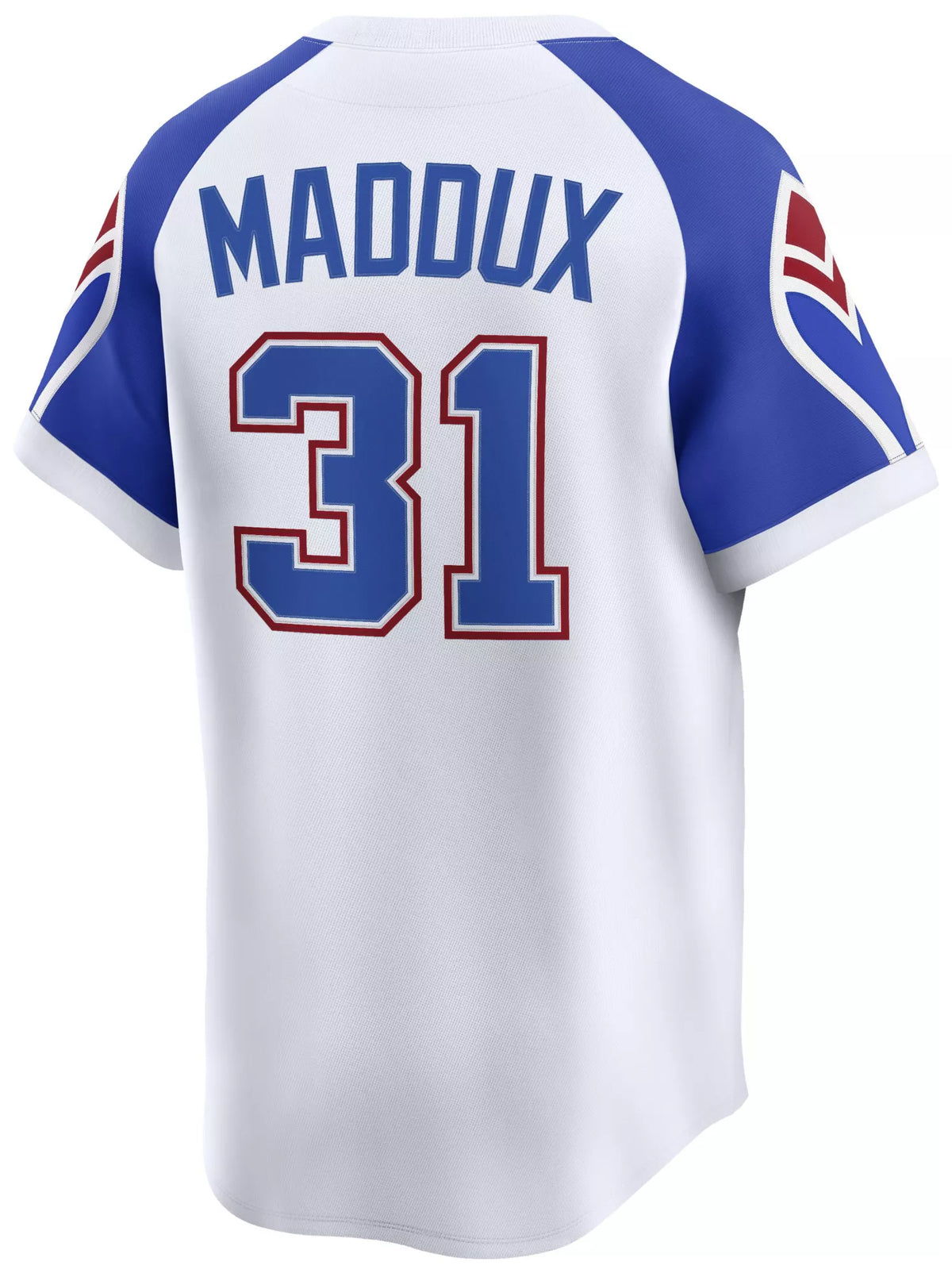 Nike Men's Atlanta Braves White Greg Maddux #31 Cooperstown Limited Jersey