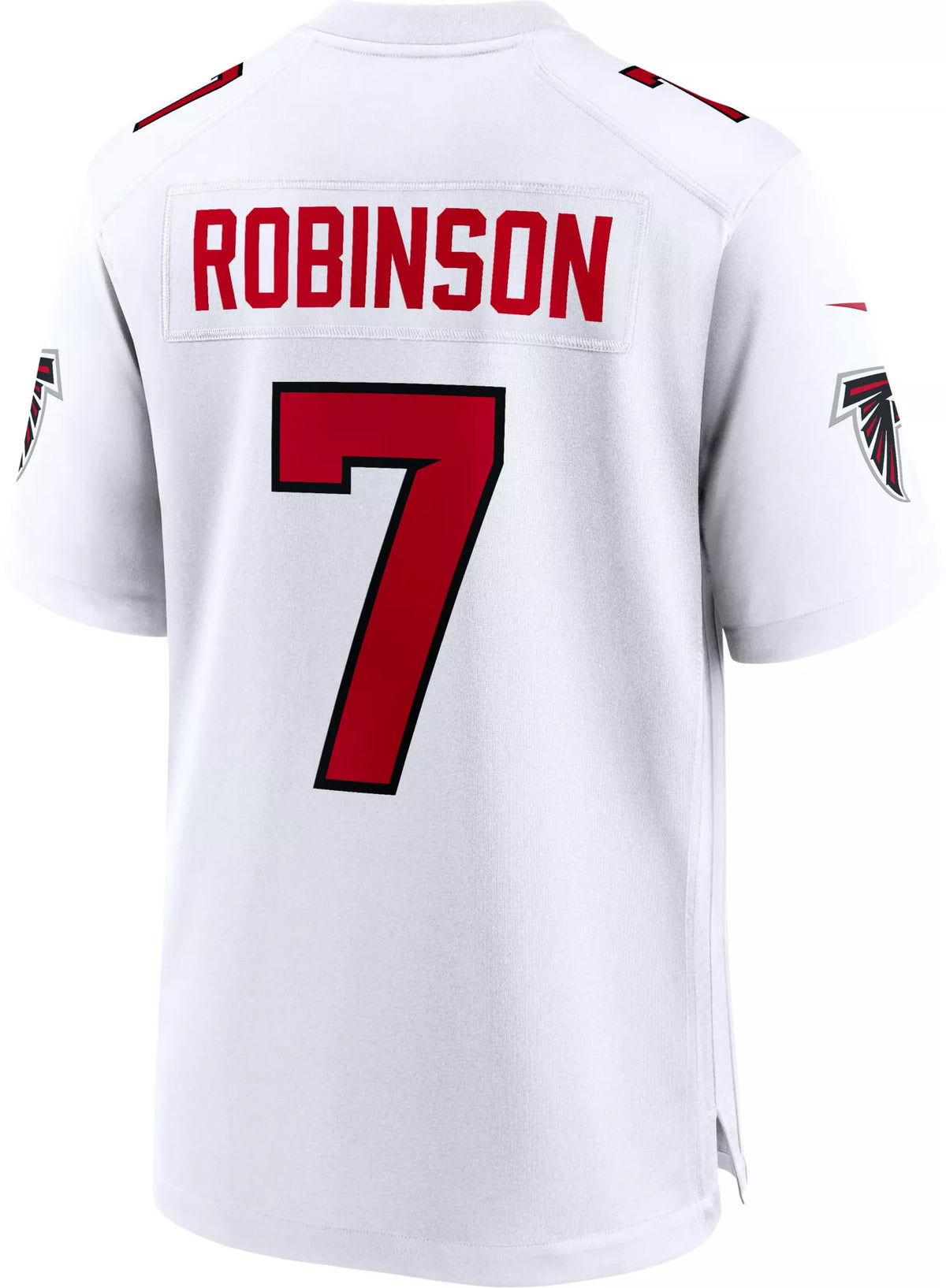 Nike Men's Atlanta Falcons White Bijan Robinson #7 Home Game Jersey