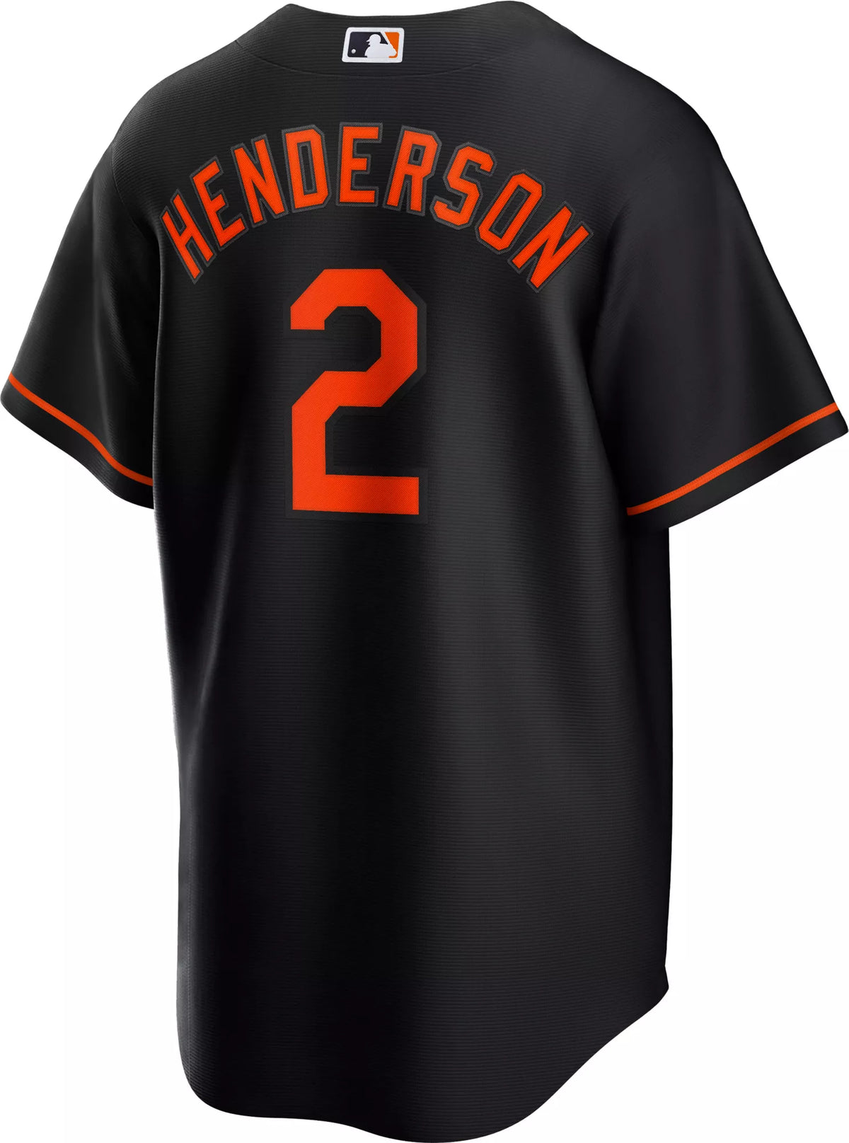 Nike Men's Baltimore Orioles Gunnar Henderson #2 Black Cool Base Jersey