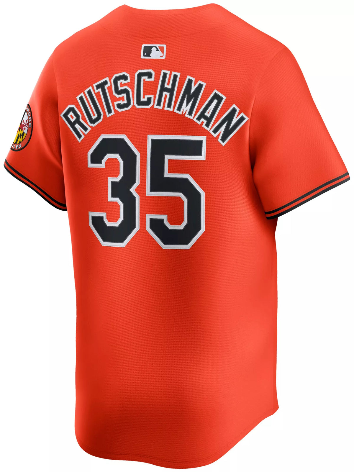 Nike Men's Baltimore Orioles Orange Adley Rutschman #35 Limited Jersey