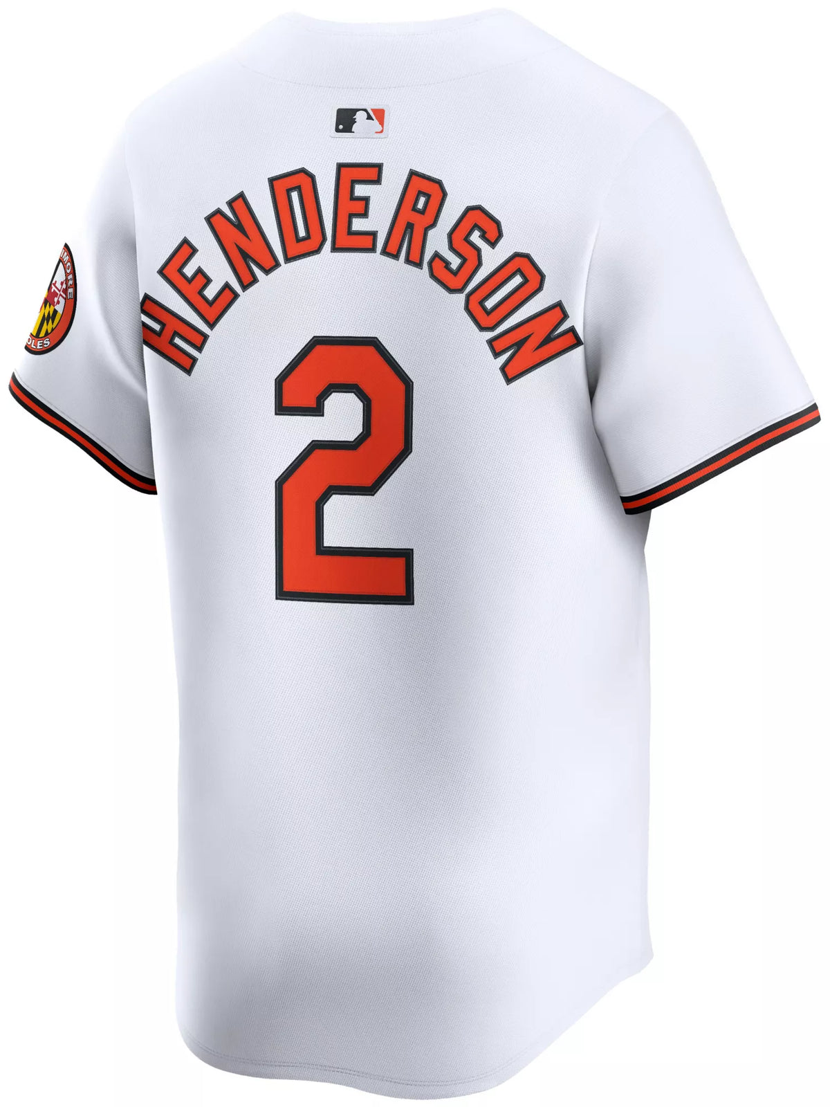 Nike Men's Baltimore Orioles White Gunnar Henderson #2 Limited Jersey