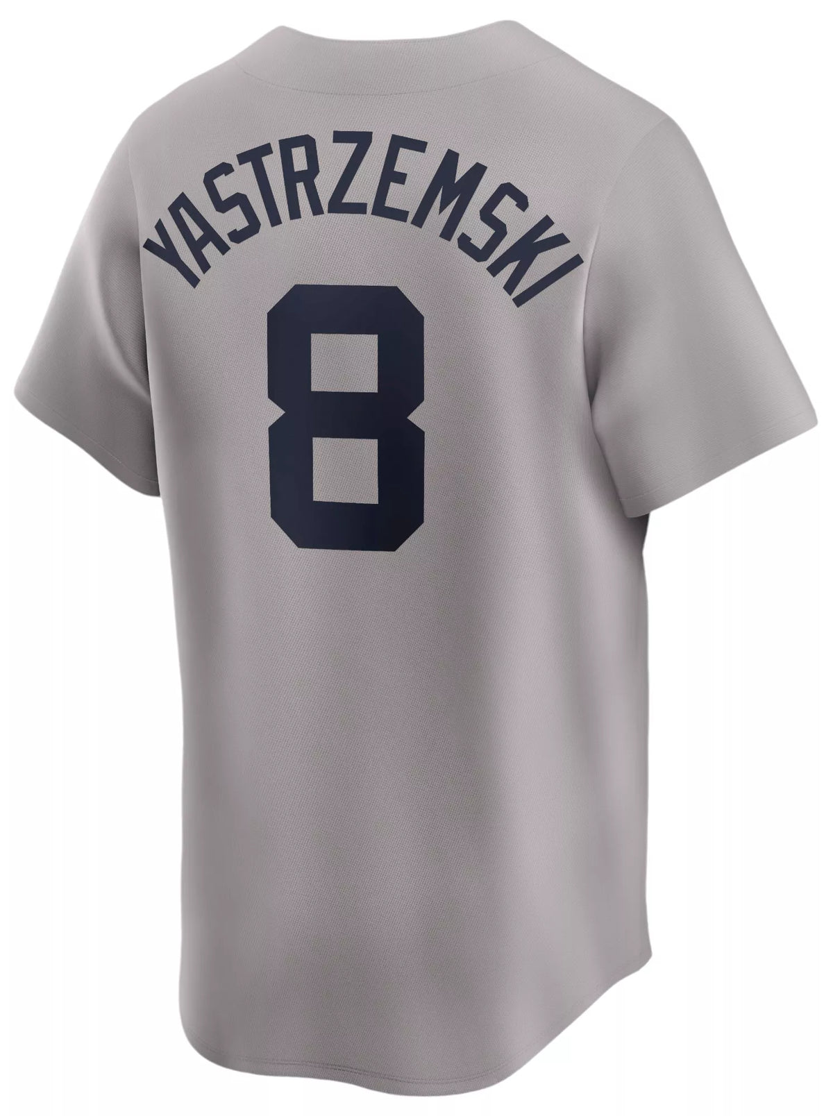 Nike Men's Boston Red Sox Carl Yastrzemski #8 Gray Cooperstown Limited Vapor Jersey
