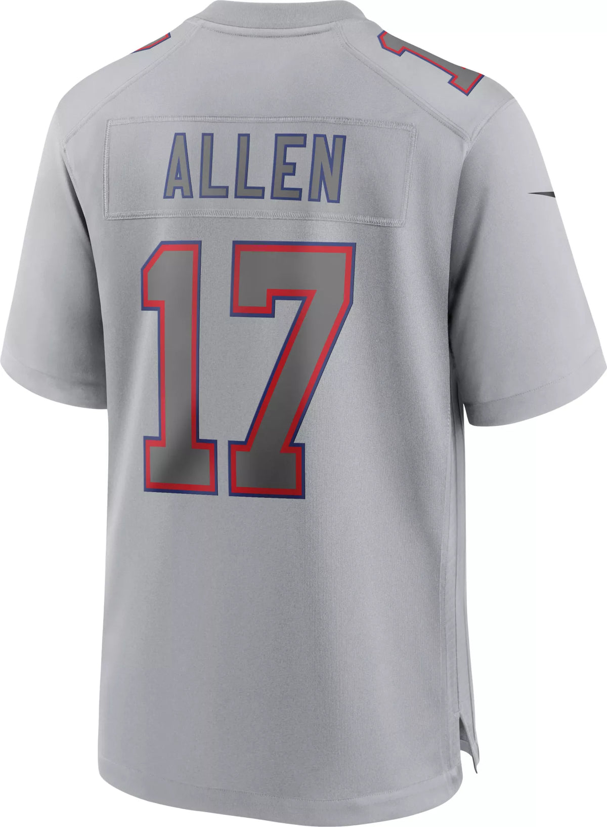 Nike Men's Buffalo Bills Josh Allen #17 Atmosphere Grey Game Jersey