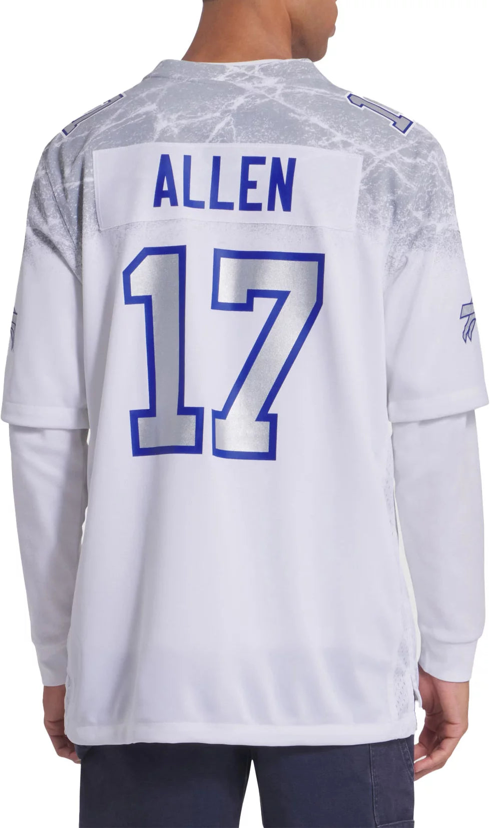 Nike Men's Buffalo Bills Josh Allen #17 NFL Rivalries Game Jersey