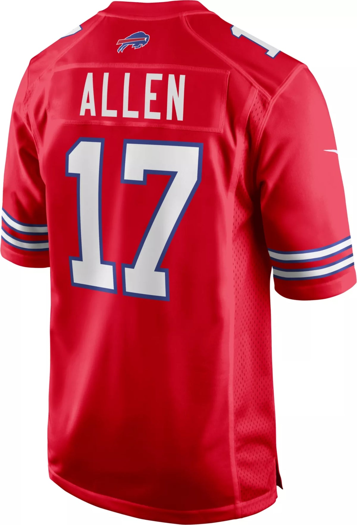 Nike Men's Buffalo Bills Josh Allen #17 Red Game Jersey