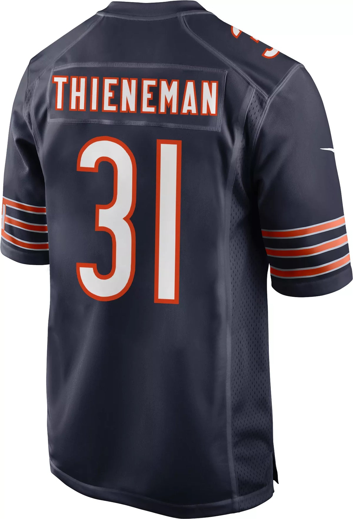 Nike Men's Chicago Bears Dillon Thieneman #31 Navy Home Game Jersey