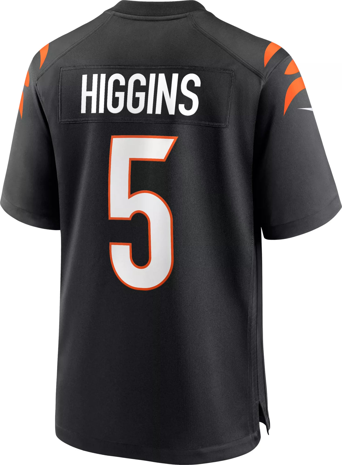 Nike Men's Cincinnati Bengals Tee Higgins #5 Black Game Jersey