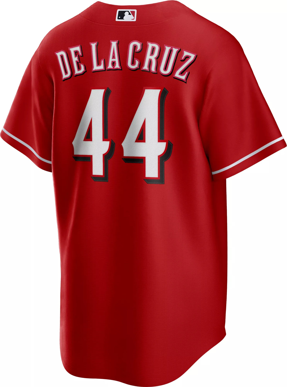 Nike Men's Cincinnati Reds Elly De La Cruz #44 Red Alternate Cool Base Jersey
