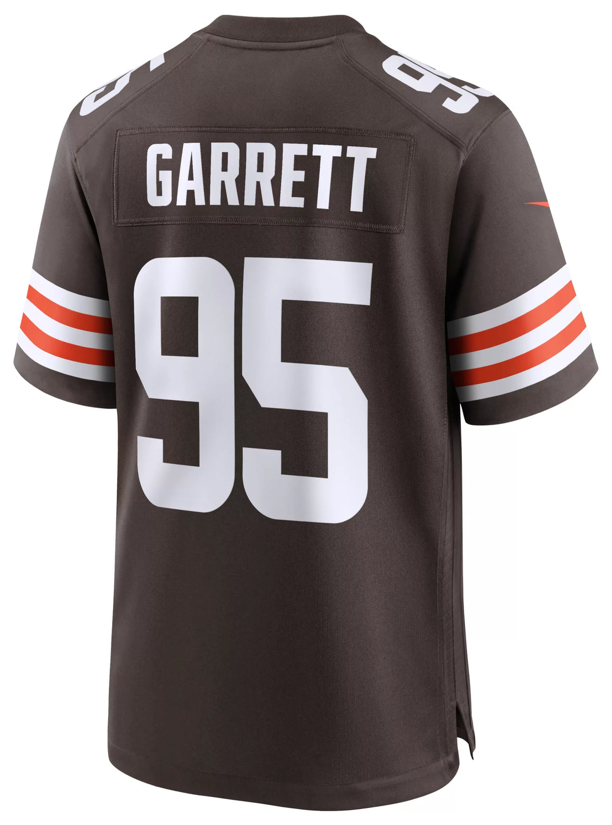 Nike Men's Cleveland Browns Myles Garrett #95 Brown Game Jersey