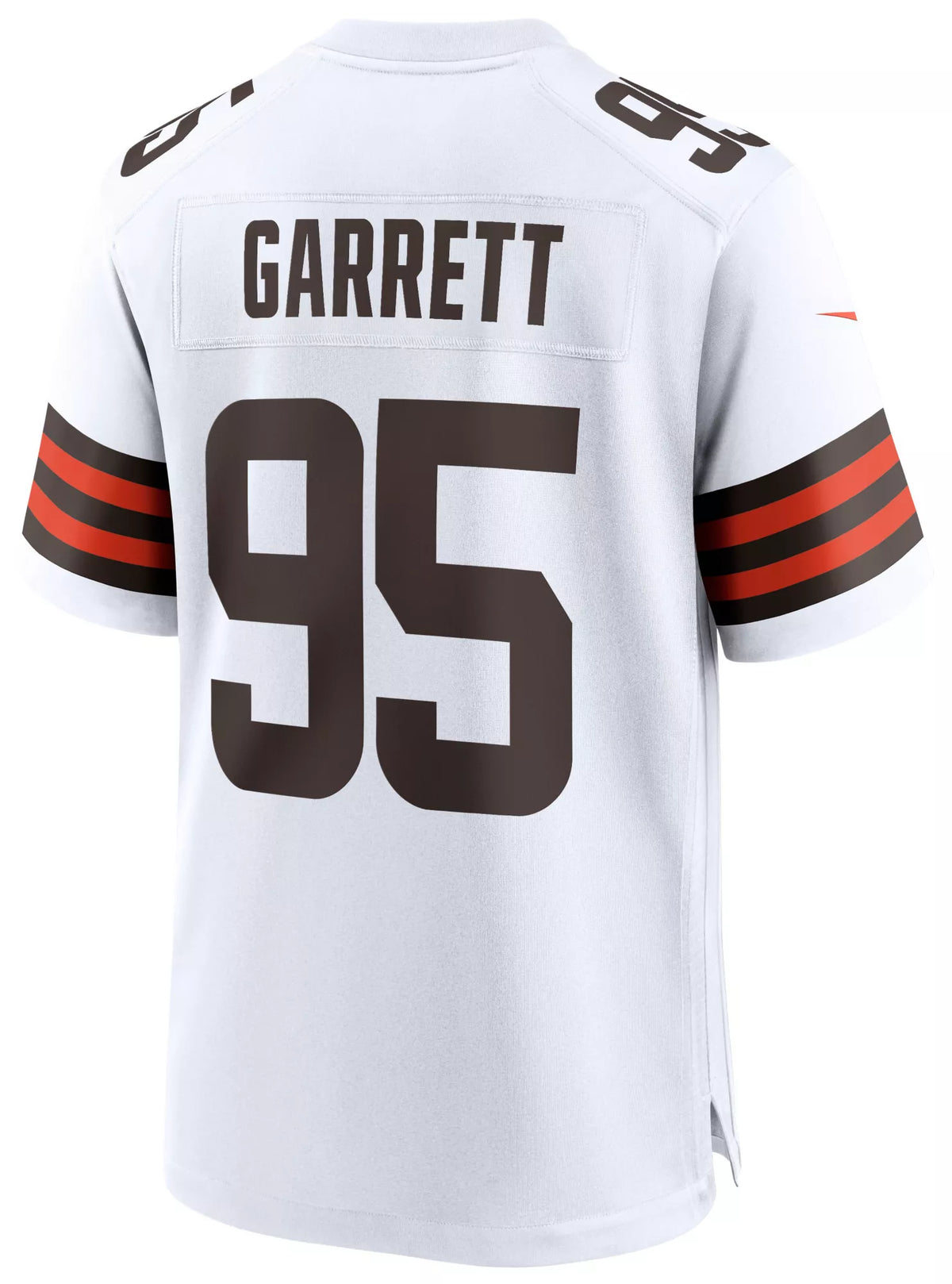 Nike Men's Cleveland Browns Myles Garrett #95 White Game Jersey