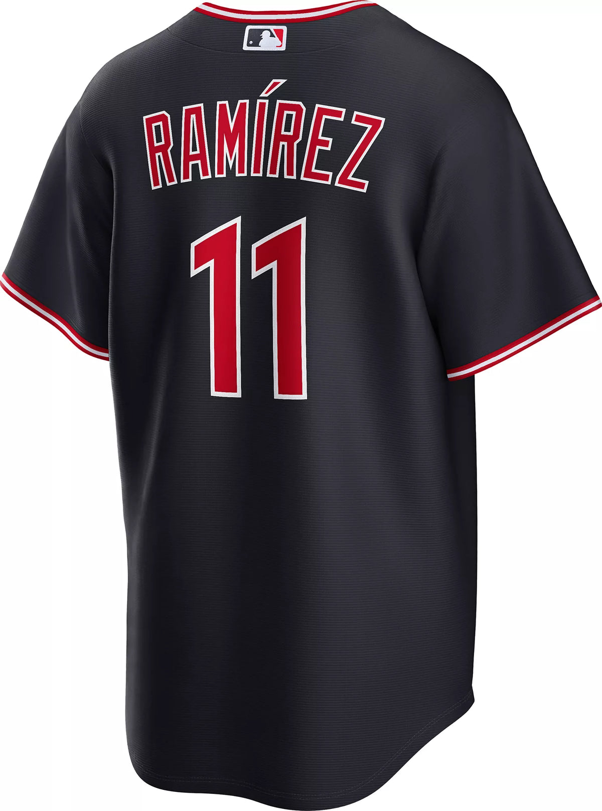 Nike Men's Cleveland Guardians Jose Ramirez #11 Blue Alternate Replica Jersey
