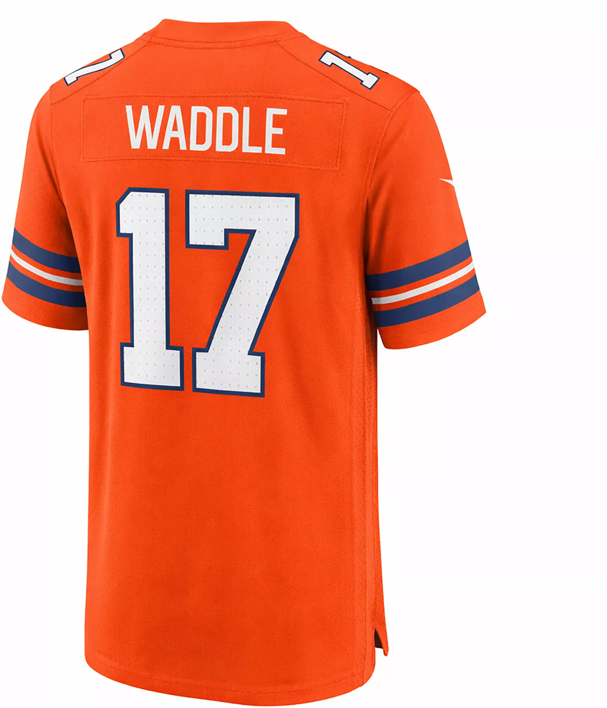 Nike Men's Denver Broncos Jaylen Waddle #17 Orange Alternate Game Jersey