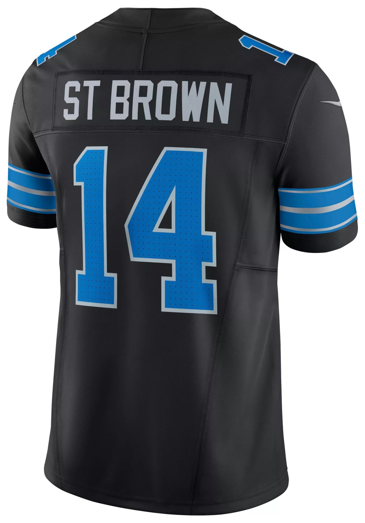 Nike Men's Detroit Lions Black Amon-Ra St. Brown #14 Alternate Limited Jersey