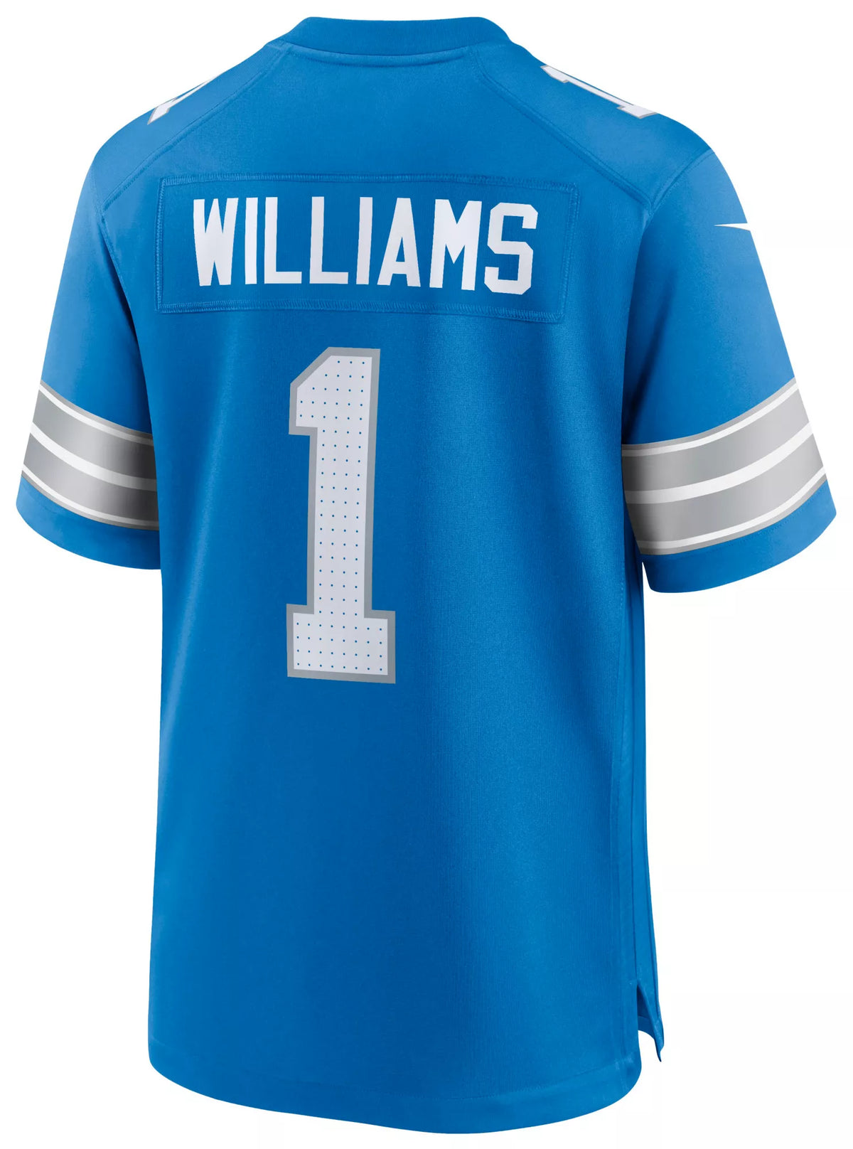 Nike Men's Detroit Lions Jameson Williams #1 Blue Game Jersey