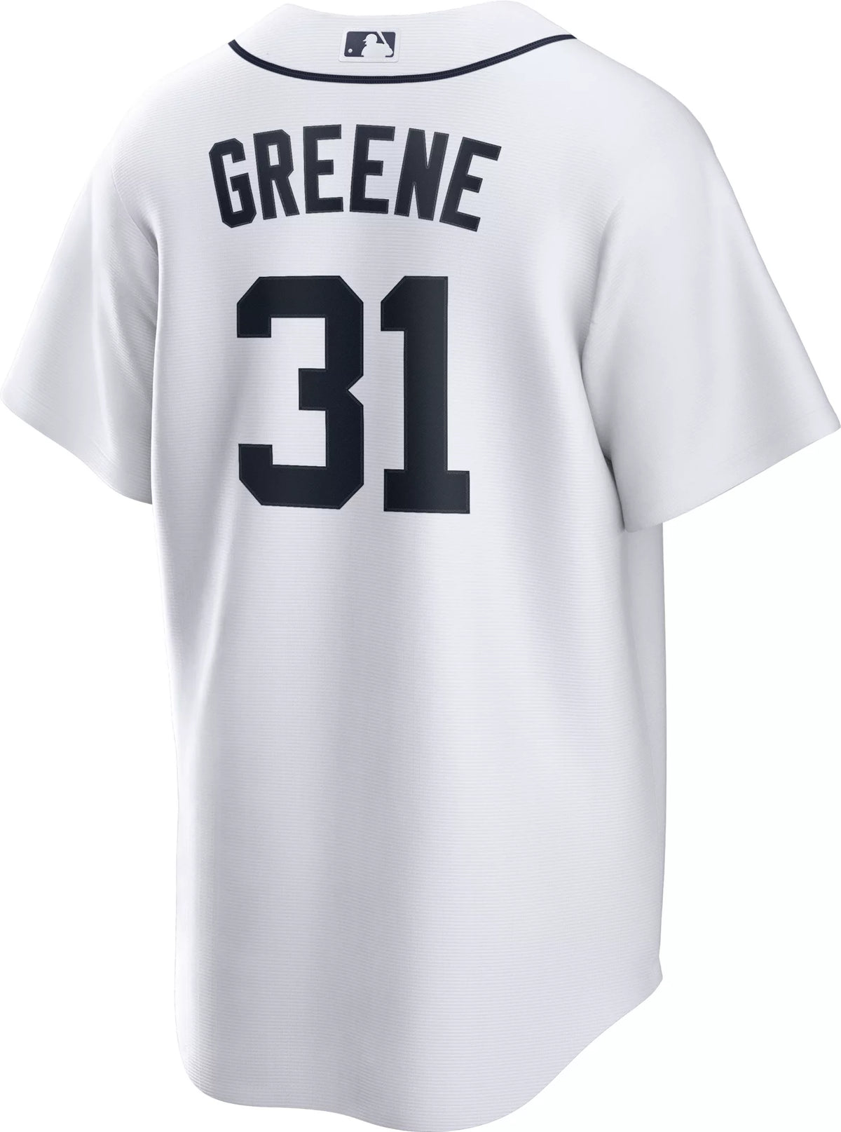 Nike Men's Detroit Tigers Riley Greene #31 White Home Cool Base Jersey