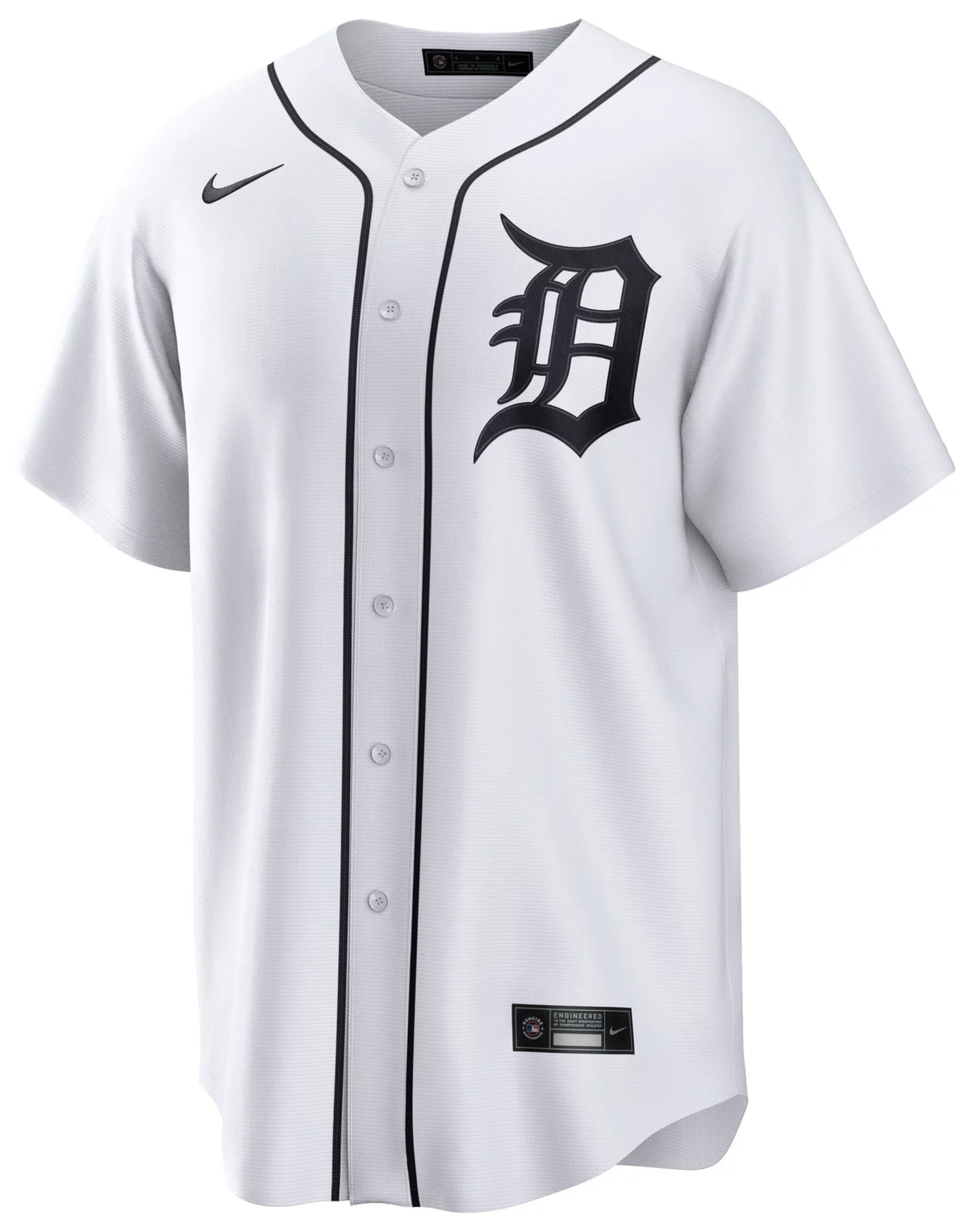 Nike Men's Detroit Tigers Riley Greene #31 White Home Replica Jersey