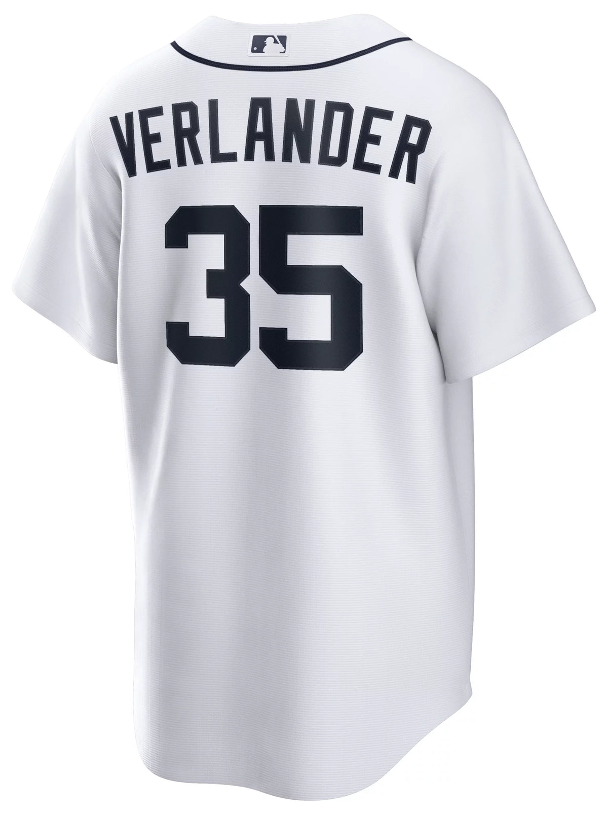 Nike Men's Detroit Tigers White Justin Verlander #35 Home Replica Jersey