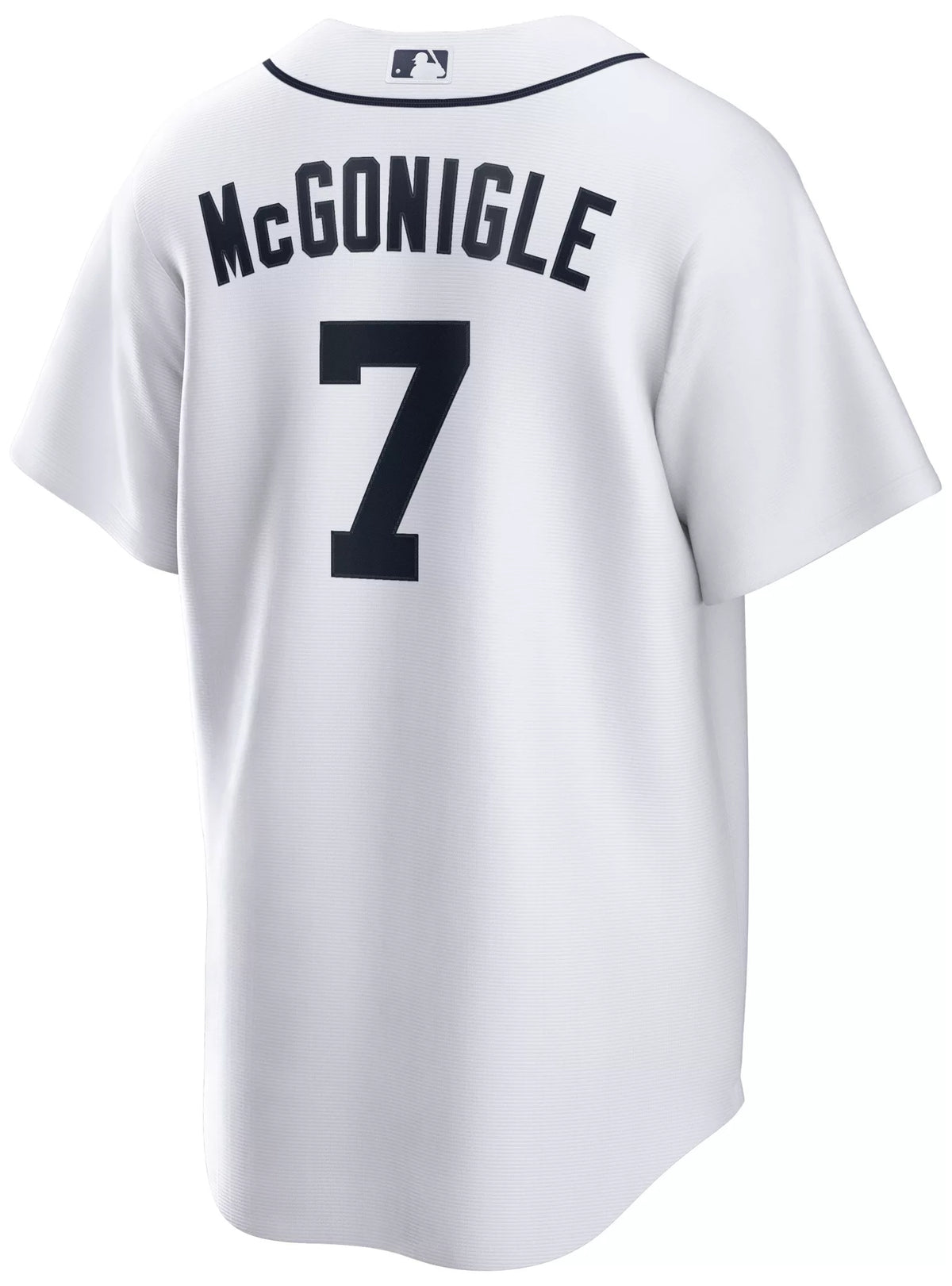 Nike Men's Detroit Tigers White Kevin McGonigle #7 Home Replica Jersey