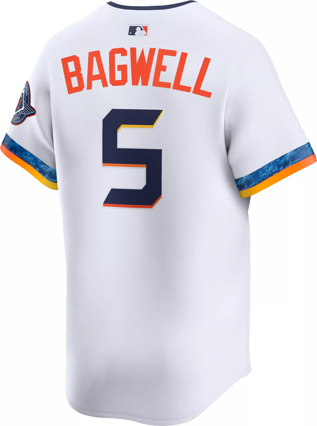 Nike Men's Houston Astros Jeff Bagwell #5 City Connect Limited Vapor Jersey