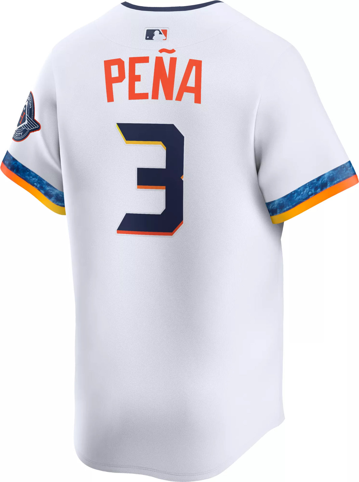 Nike Men's Houston Astros Jeremy Peí±a #3 City Connect Limited Vapor Jersey
