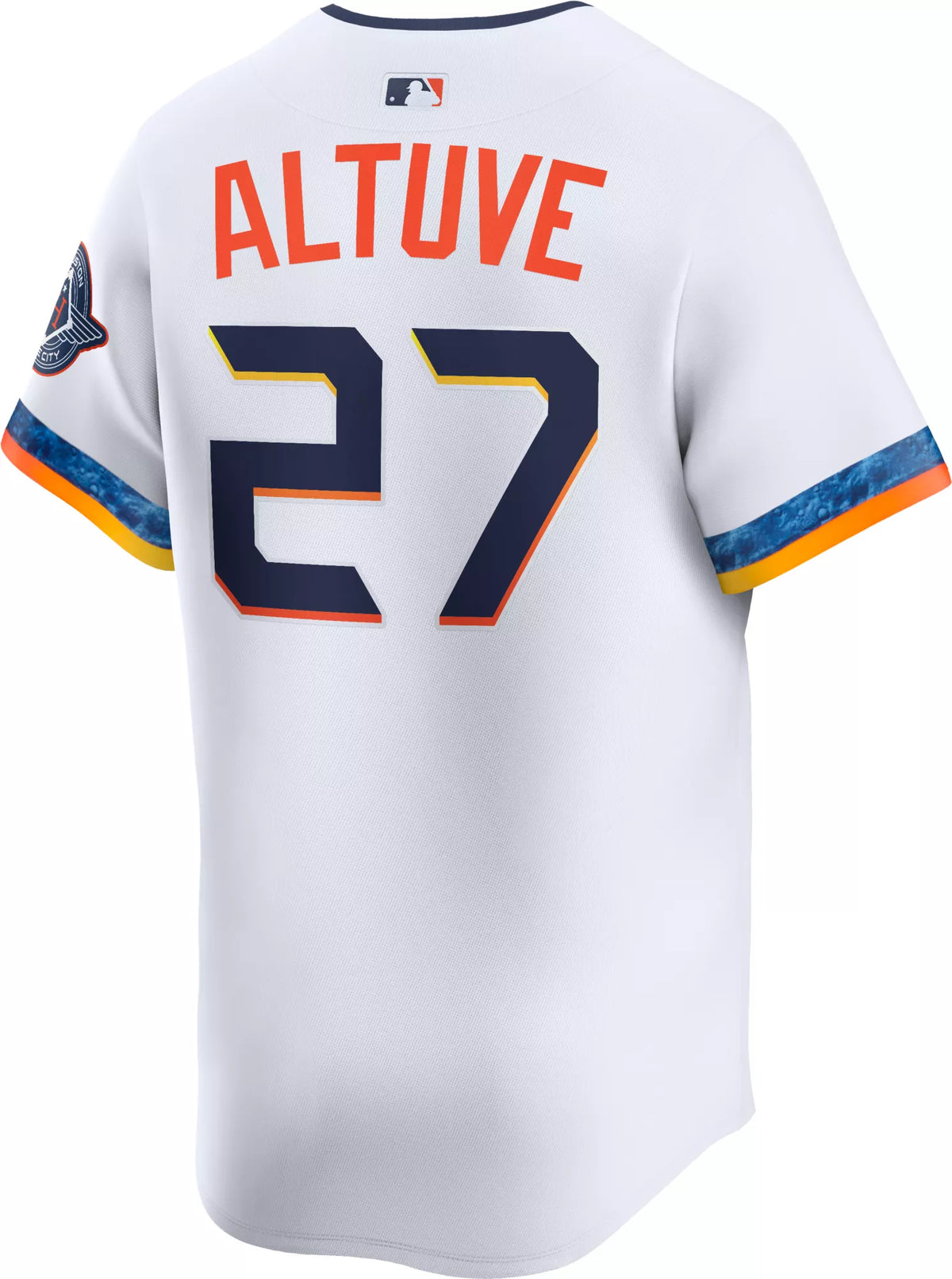 Nike Men's Houston Astros Jose Altuve #27 City Connect Limited Vapor Jersey