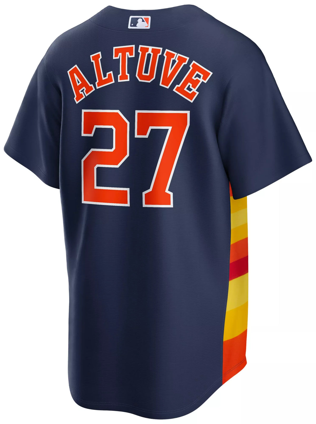 Nike Men's Houston Astros Navy José Altuve #27 Alternate Replica Jersey