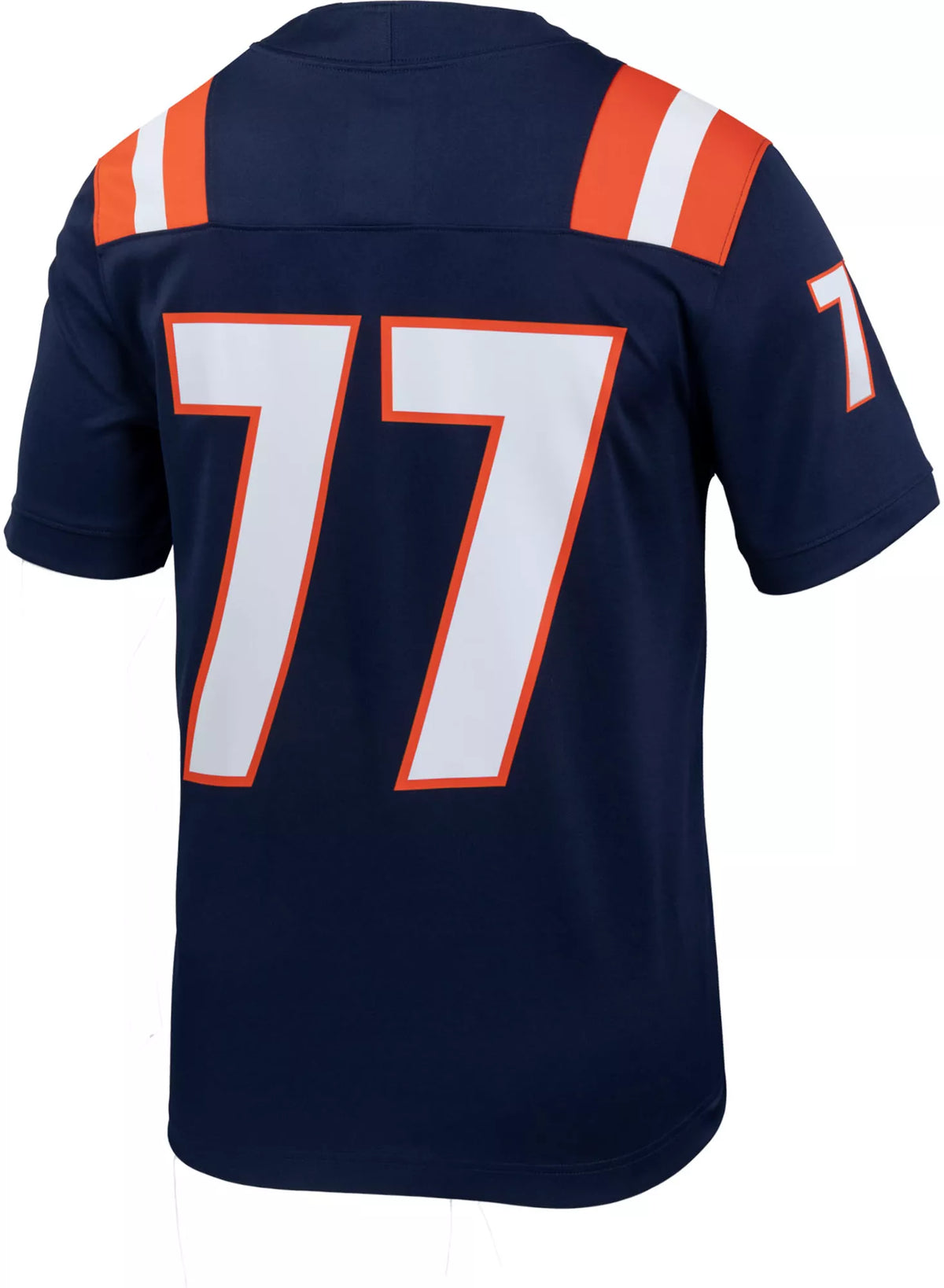 Nike Men's Illinois Fighting Illini #1 Blue Replica Football Jersey