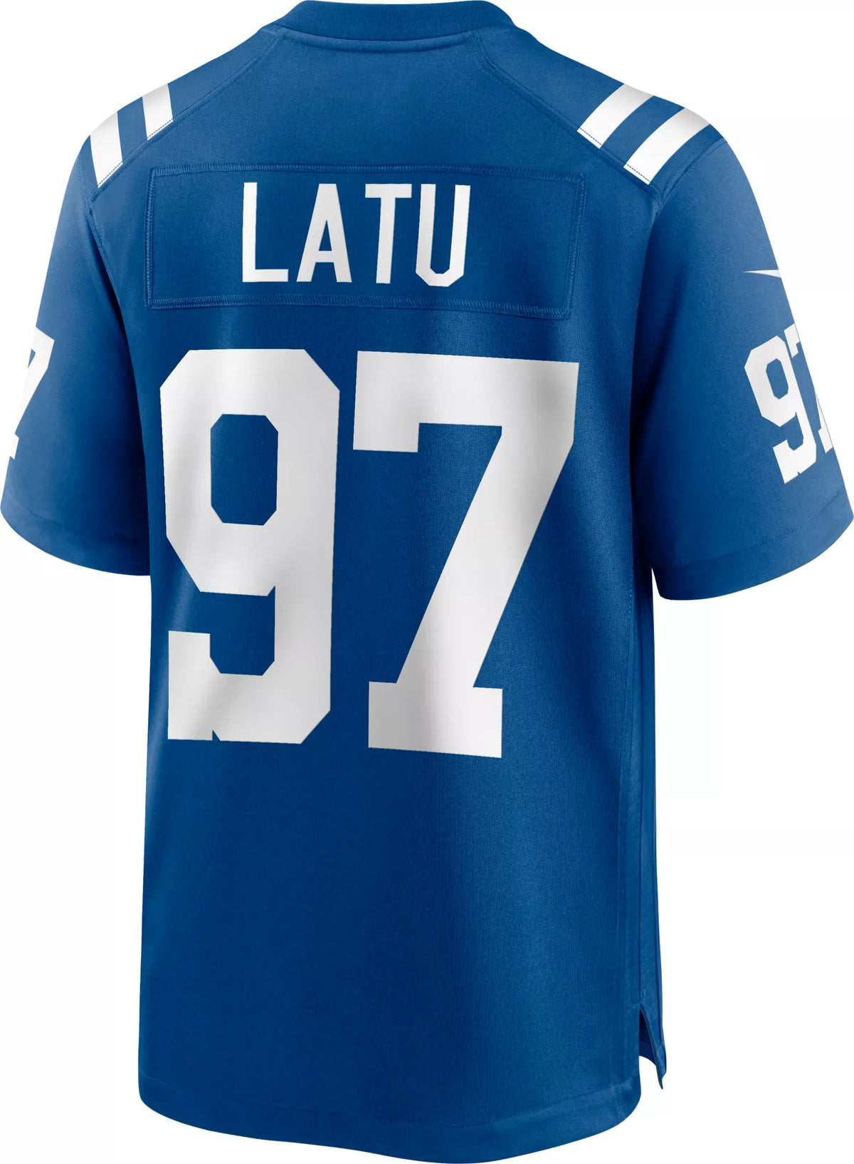 Nike Men's Indianapolis Colts Laiatu Latu #97 Blue Game Jersey