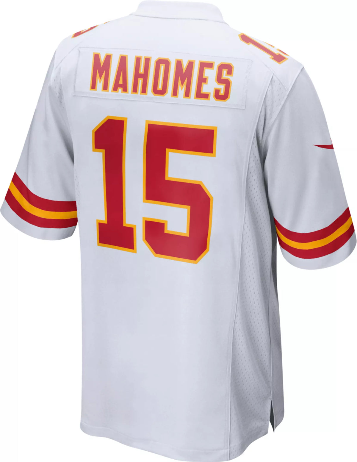 Nike Men's Kansas City Chiefs Patrick Mahomes #15 White Game Jersey