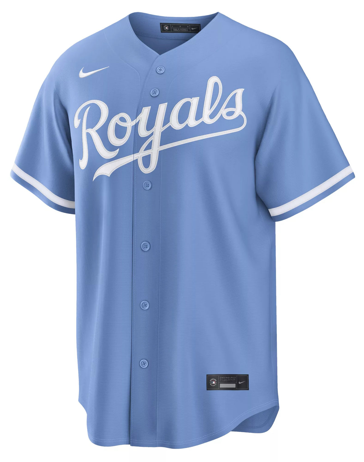 Nike Men's Kansas City Royals Salvador Perez #13 Blue Alternate Replica Jersey
