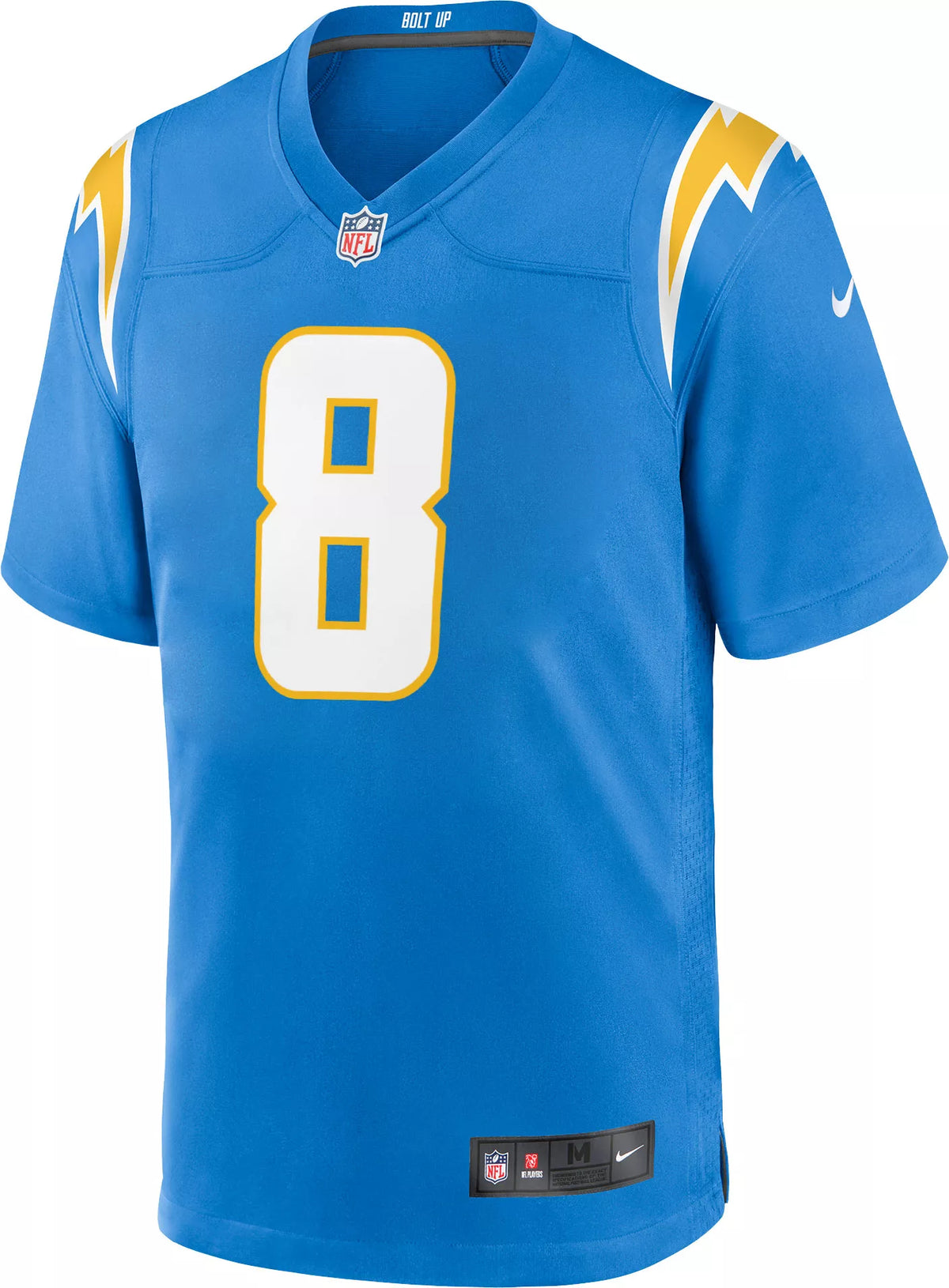 Nike Men's Los Angeles Chargers Omarion Hampton Blue Game Jersey