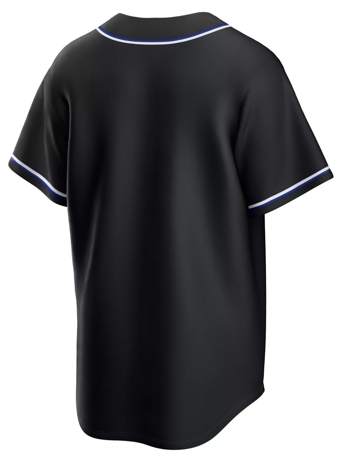 Nike Men's Los Angeles Dodgers Black Blank Carbon Replica Jersey