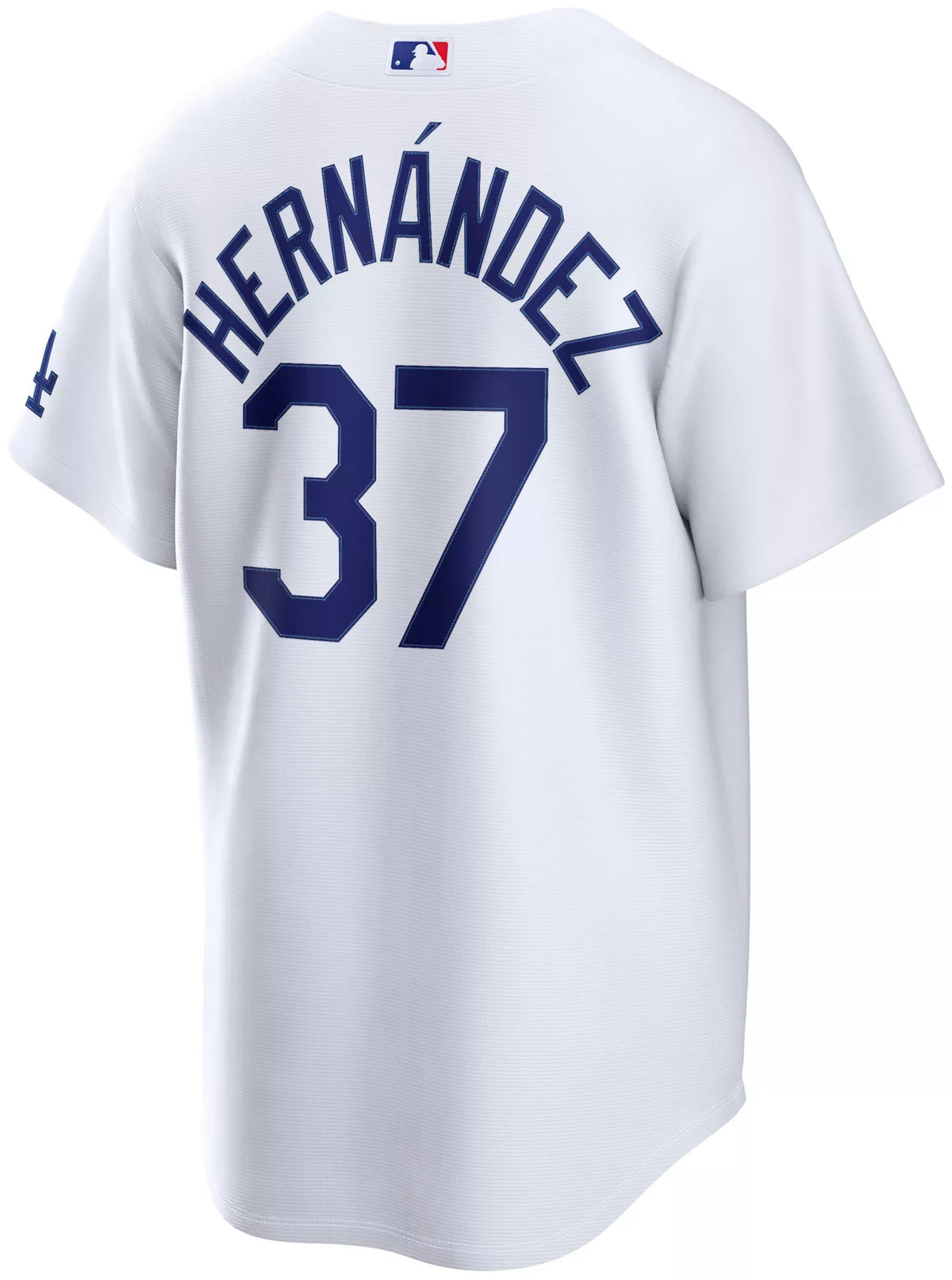Nike Men's Los Angeles Dodgers Teoscar Hernandez #37 White Home Stadium Jersey