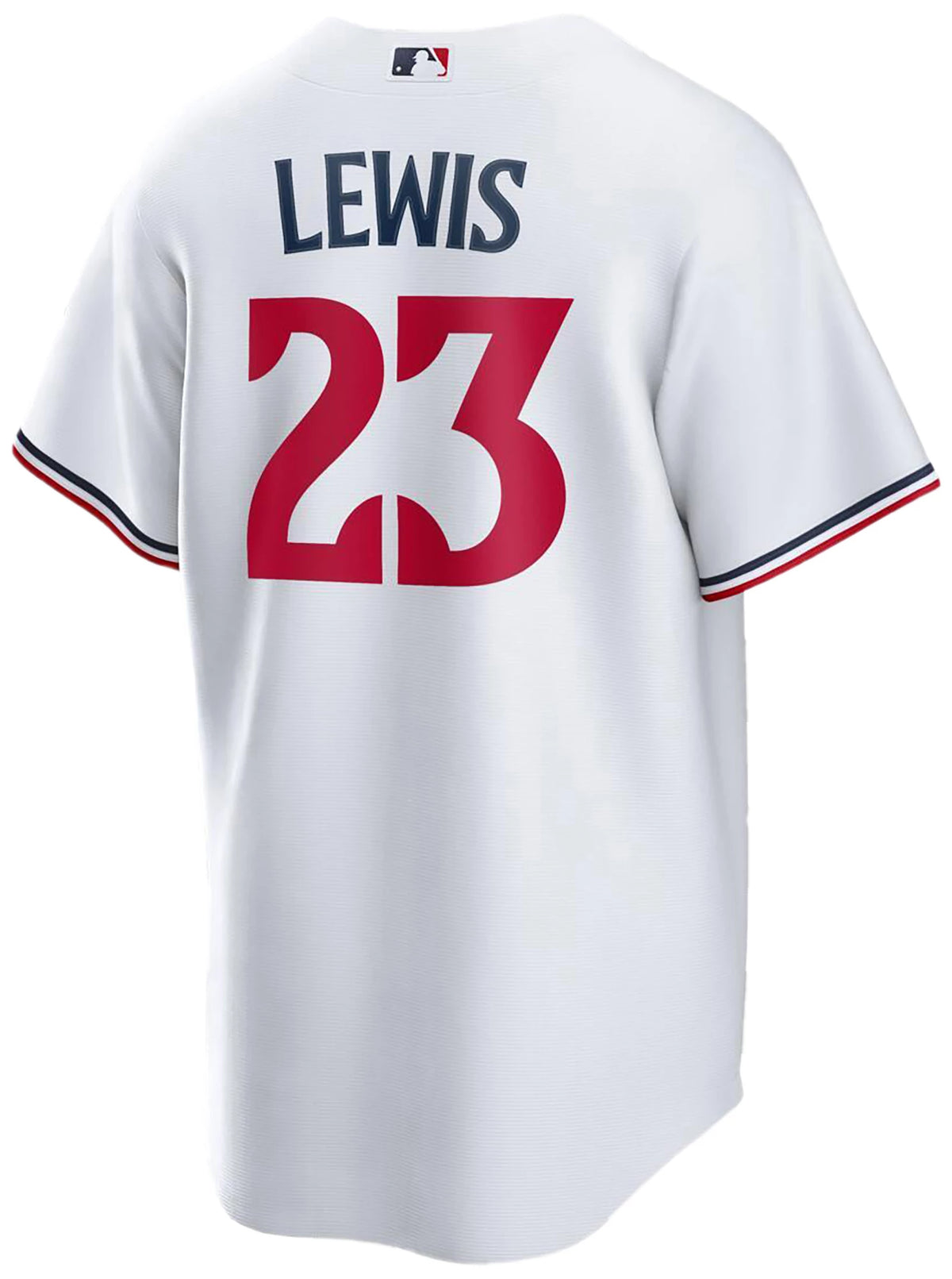 Nike Men's Minnesota Twins White Royce Lewis #23 Home Replica Jersey