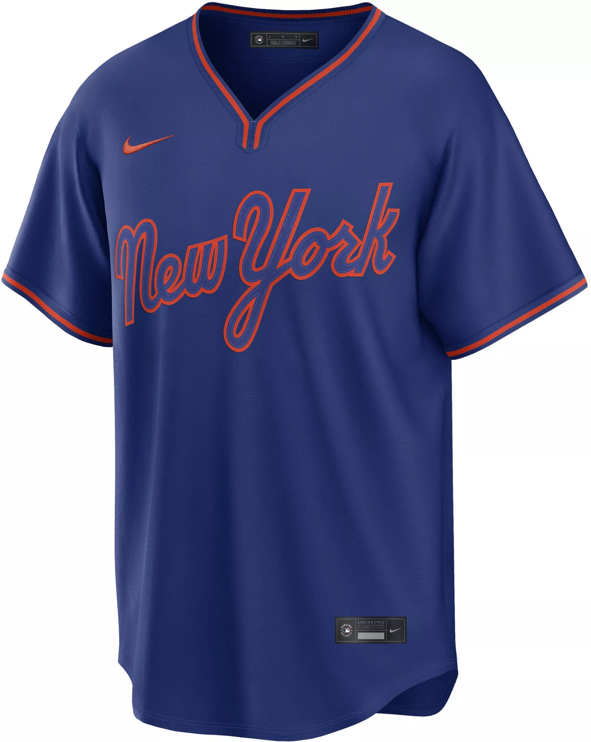 Nike Men's New York Mets Blue Francisco Lindor #12 Alternate Replica Jersey