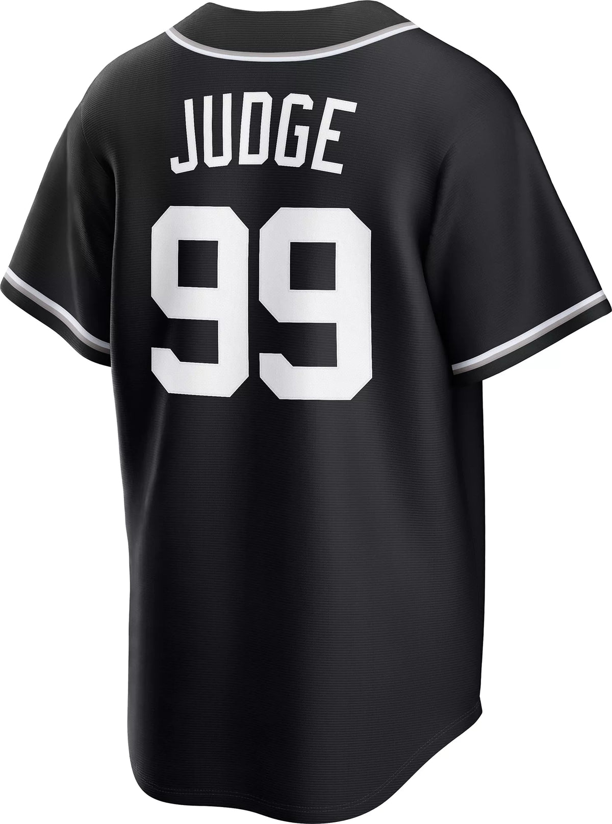Nike Men's New York Yankees Black Aaron Judge #99 Carbon Replica Jersey