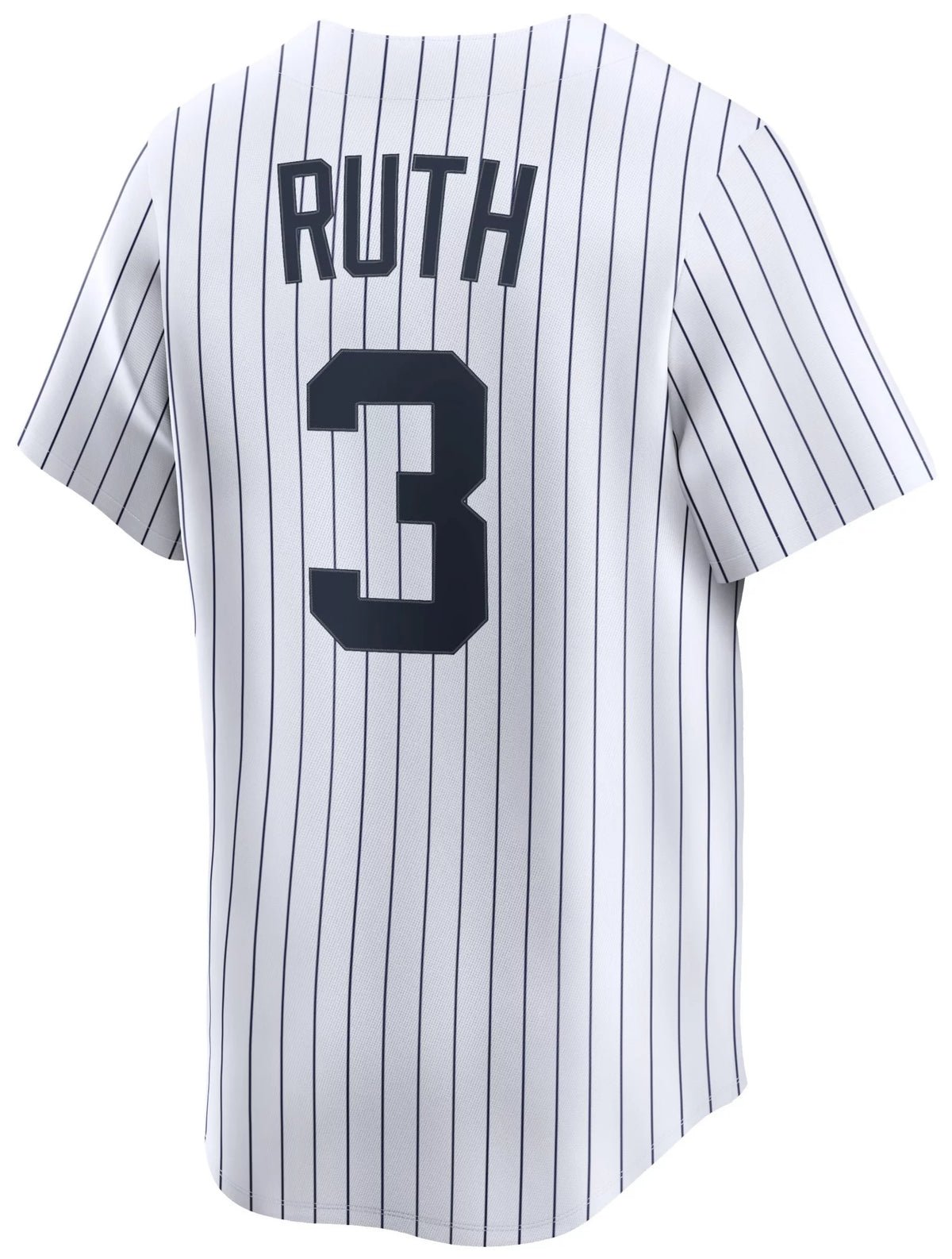 Nike Men's New York Yankees White Babe Ruth #3 Cooperstown Limited Jersey