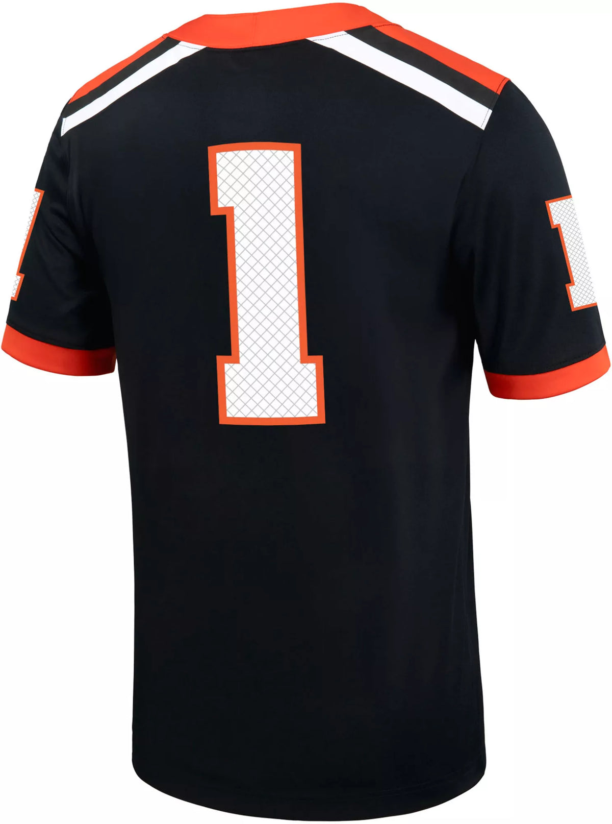 Nike Men's Oregon State Beavers #1 Black Replica Football Jersey