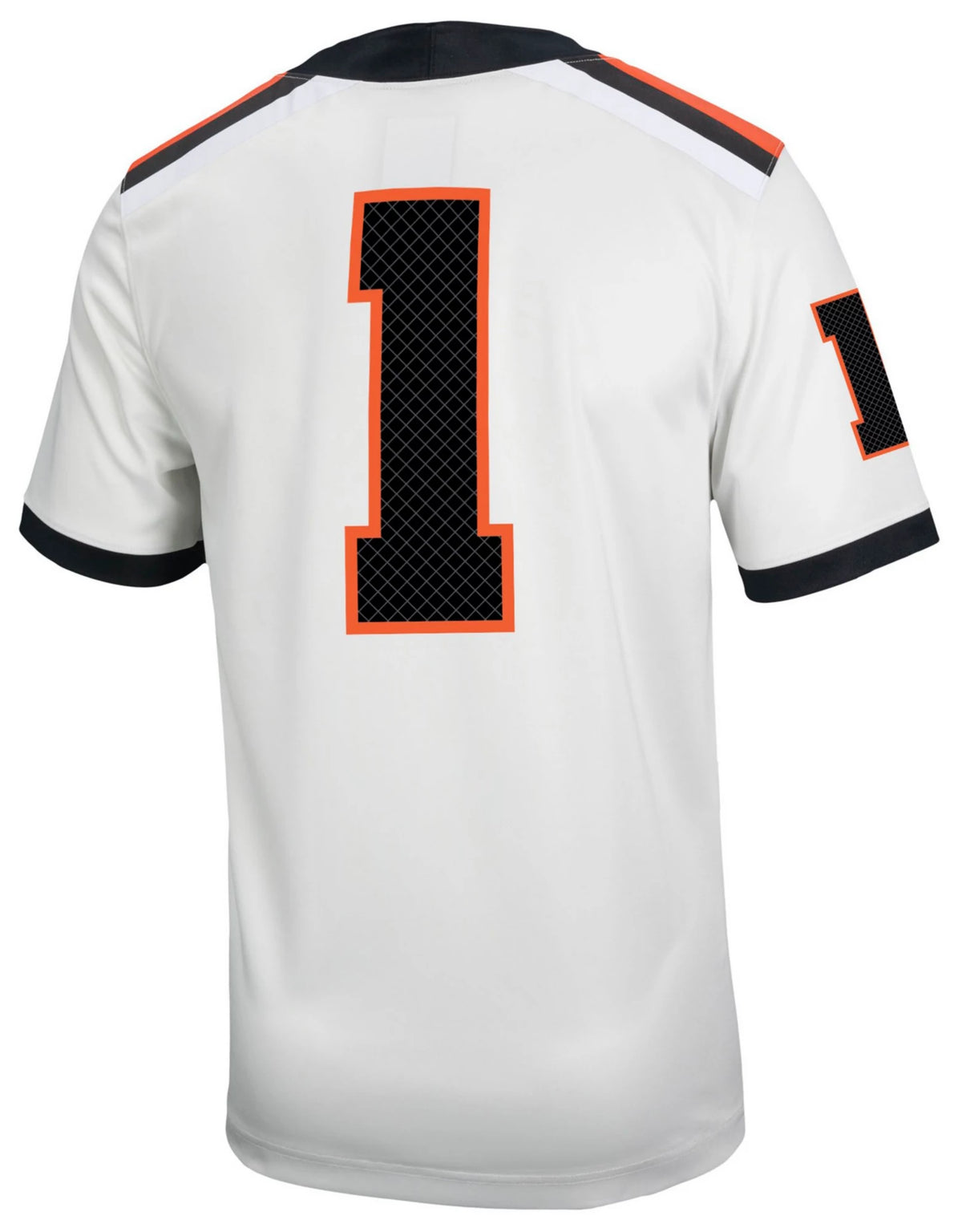 Nike Men's Oregon State Beavers #1 White Replica Home Football Jersey