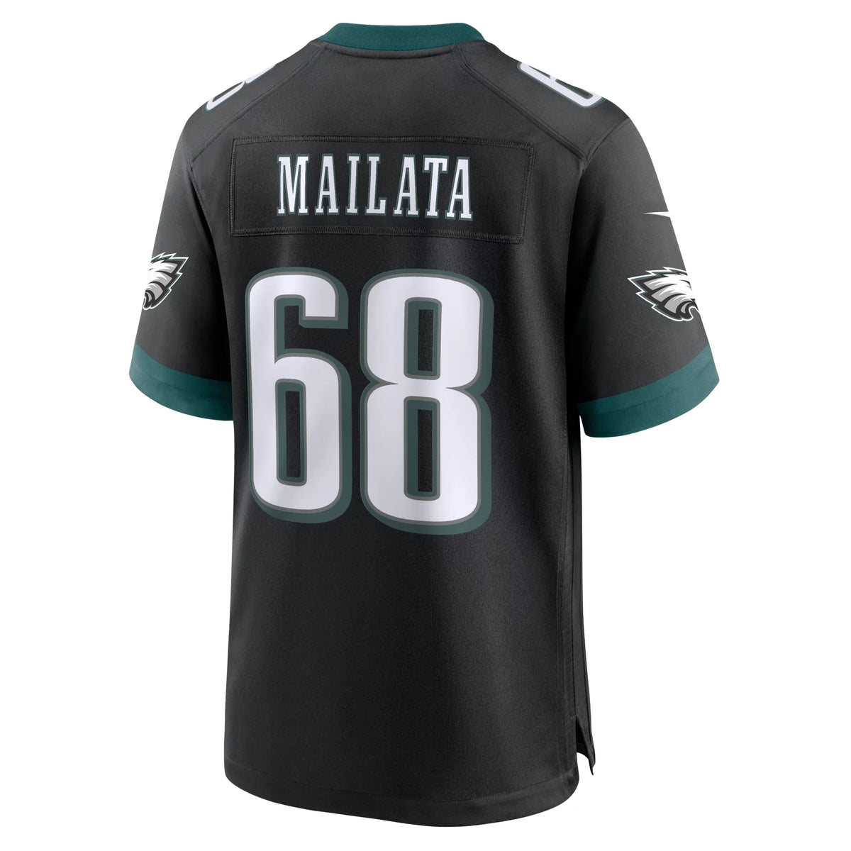 Nike Men's Philadelphia Eagles Jordan Mailata #68 Black Alternate Game Jersey