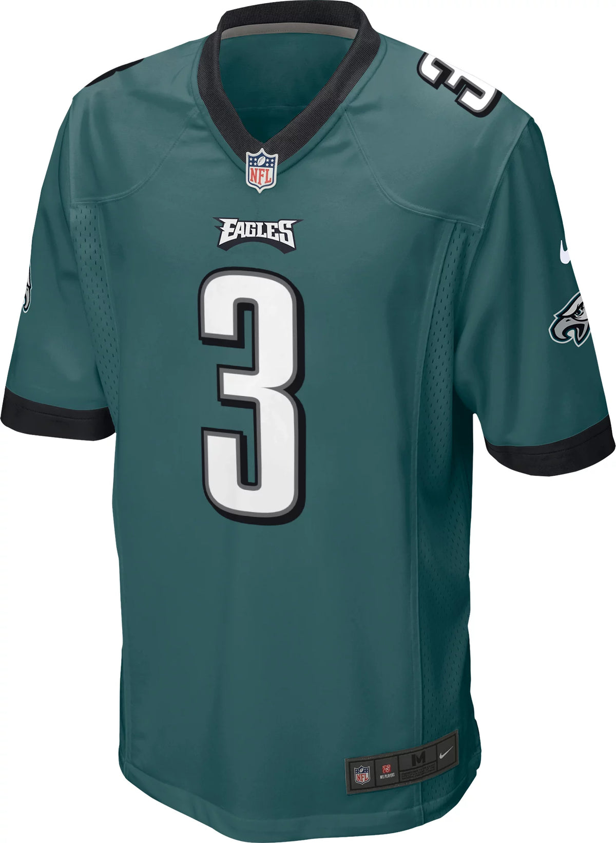 Nike Men's Philadelphia Eagles Nolan Smith #3 Green Game Jersey