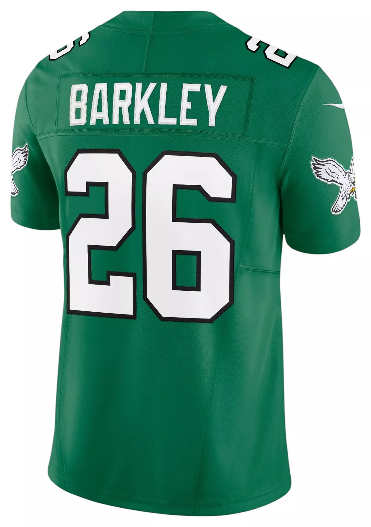 Nike Men's Philadelphia Eagles Saquon Barkley #26 Vapor F.U.S.E. Alternate Kelly Green Limited Jersey