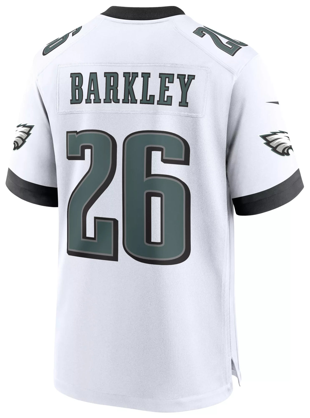 Nike Men's Philadelphia Eagles Saquon Barkley #26 White Game Jersey