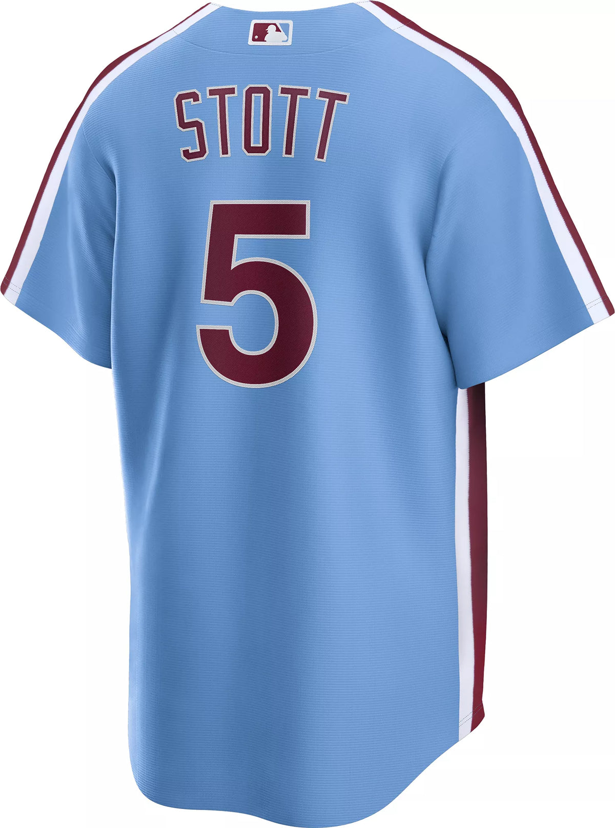 Nike Men's Philadelphia Phillies Blue Bryson Stott #5 Alternate Replica Jersey