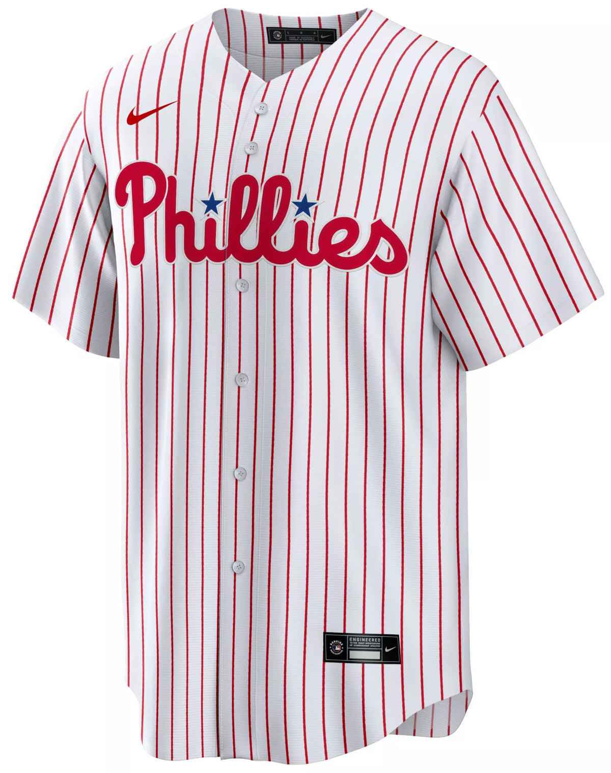Nike Men's Philadelphia Phillies White Bryson Stott #5 Home Replica Jersey