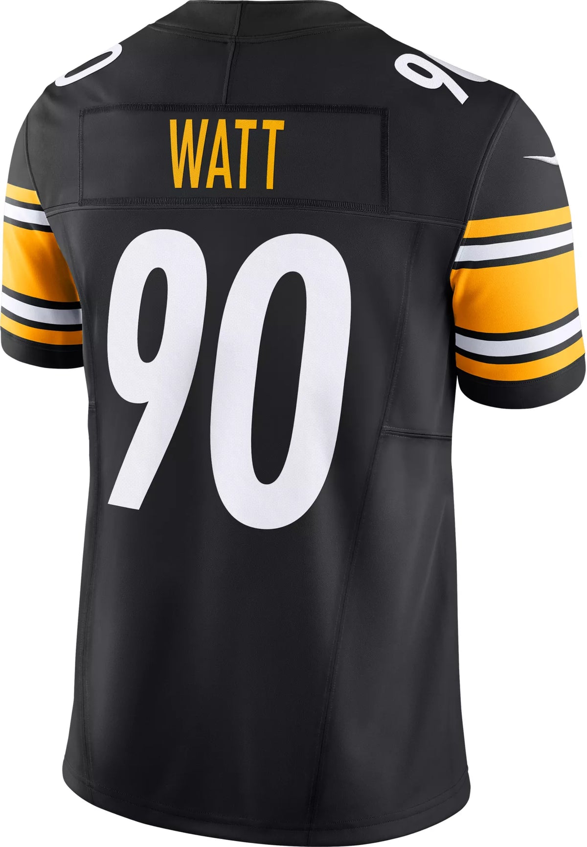 Nike Men's Pittsburgh Steelers T.J. Watt #90 Vapor F.U.S.E. Black Limited Jersey