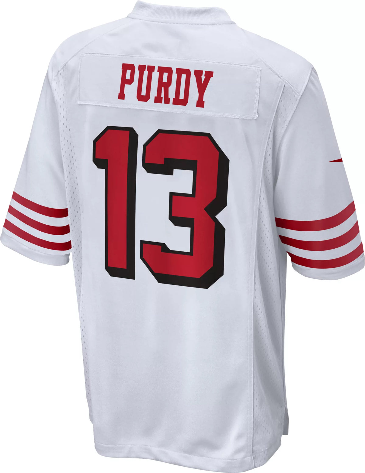 Nike Men's San Francisco 49ers Brock Purdy #13 2nd Alternate White Game Jersey