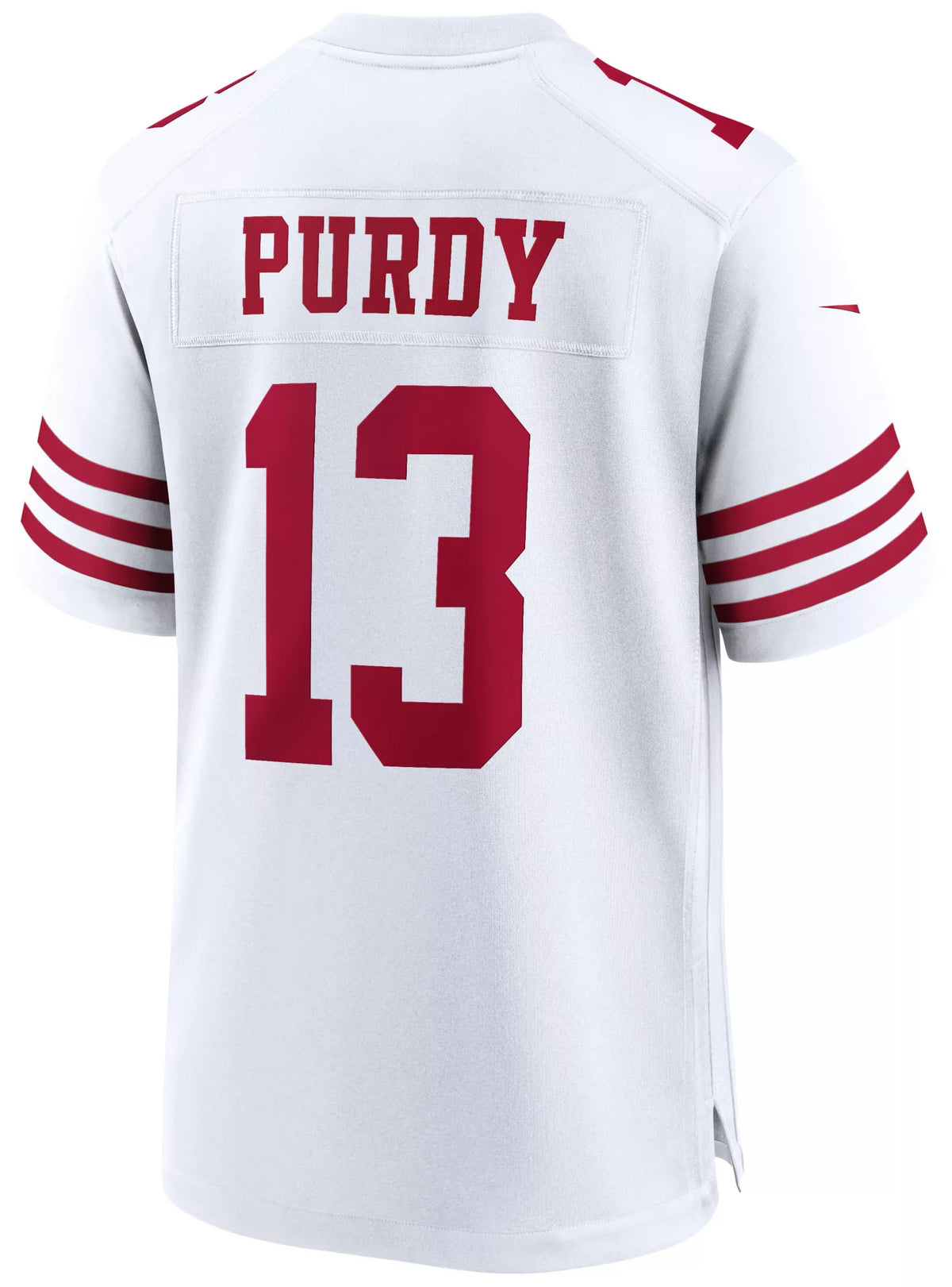 Nike Men's San Francisco 49ers Brock Purdy #13 White Game Jersey