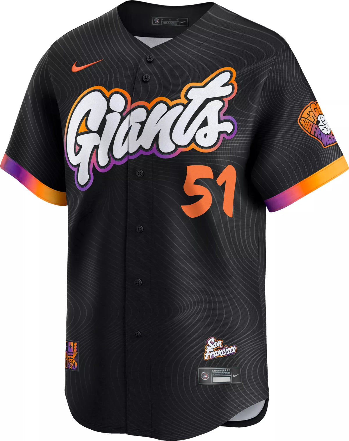 Nike Men's San Francisco Giants Jung Hoo Lee #51 City Connect Limited Vapor Jersey